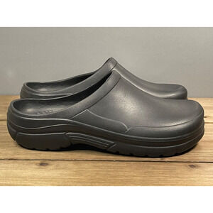 Caslon Women's Garden Clogs Casual Size 9 Black Slip On Round Toe